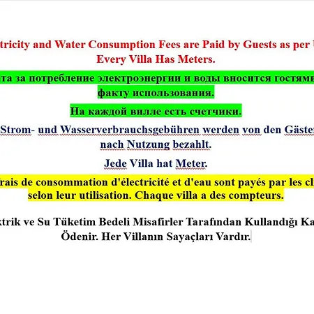 Paradise Town Alison * Belek